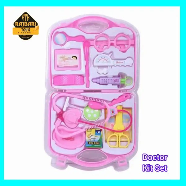 Doctors Playset Kit for Children Medical Case Nurse Toys - Image 2